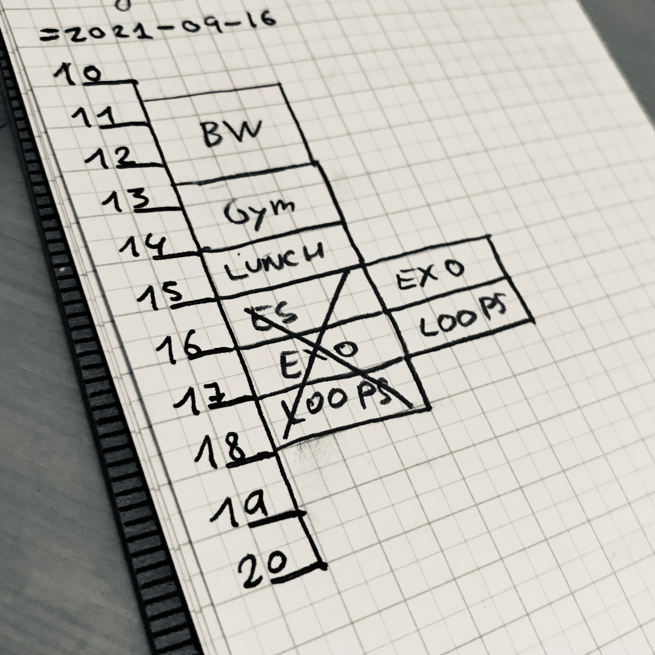 Notebook example